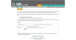 Desktop Screenshot of dr-billpay.com